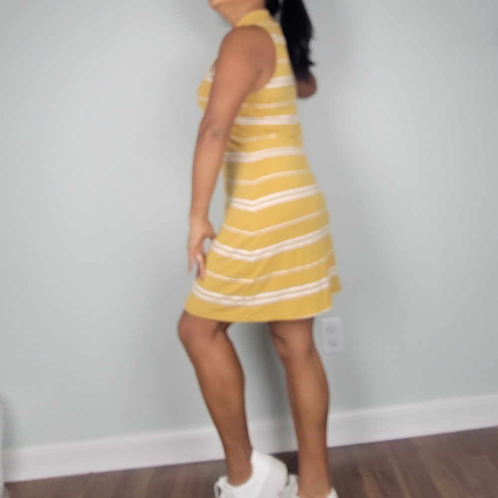 Aeropostale Stripped Women's Yellow Stripped